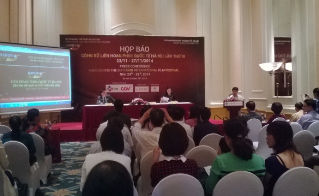 Liên hoan phim quốc tế Hà Nội lần thứ III diễn ra từ 23-27 11